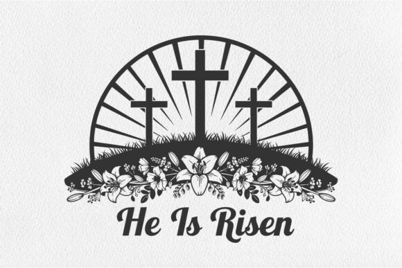 Easter Cross Floral Christian SVG Design Review
