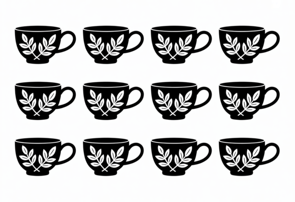 Floral Teacup SVG Clipart Review