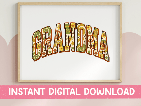 Grandma Retro Floral Groovy SVG Review
