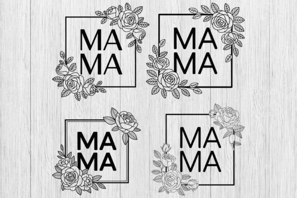 Mama Floral Square SVG Bundle Review