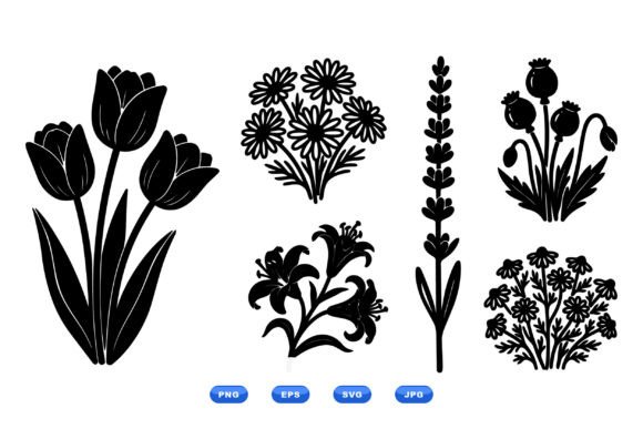Minimal Floral Silhouette SVG Review