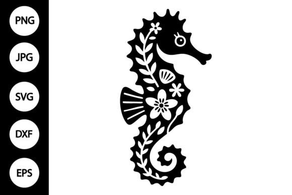 Seahorse Floral Arrangement SVG: A Designer's Real-World Review
